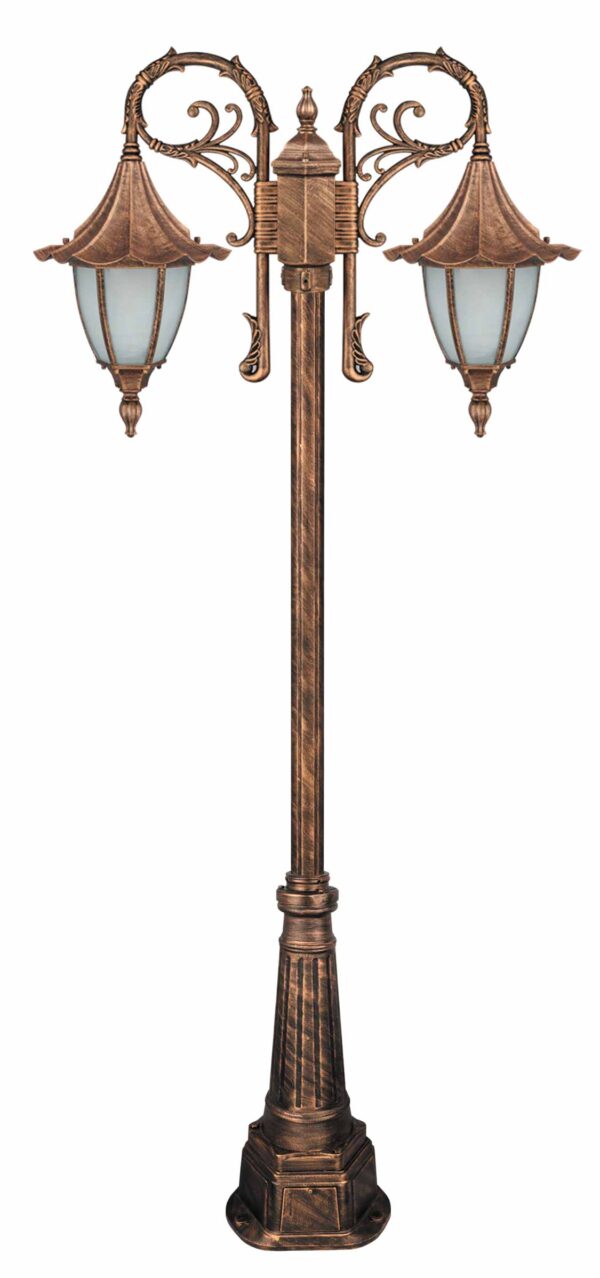 Chatri khomrehei two - branch lamp - Code: 91202 & 5823 - Image 3