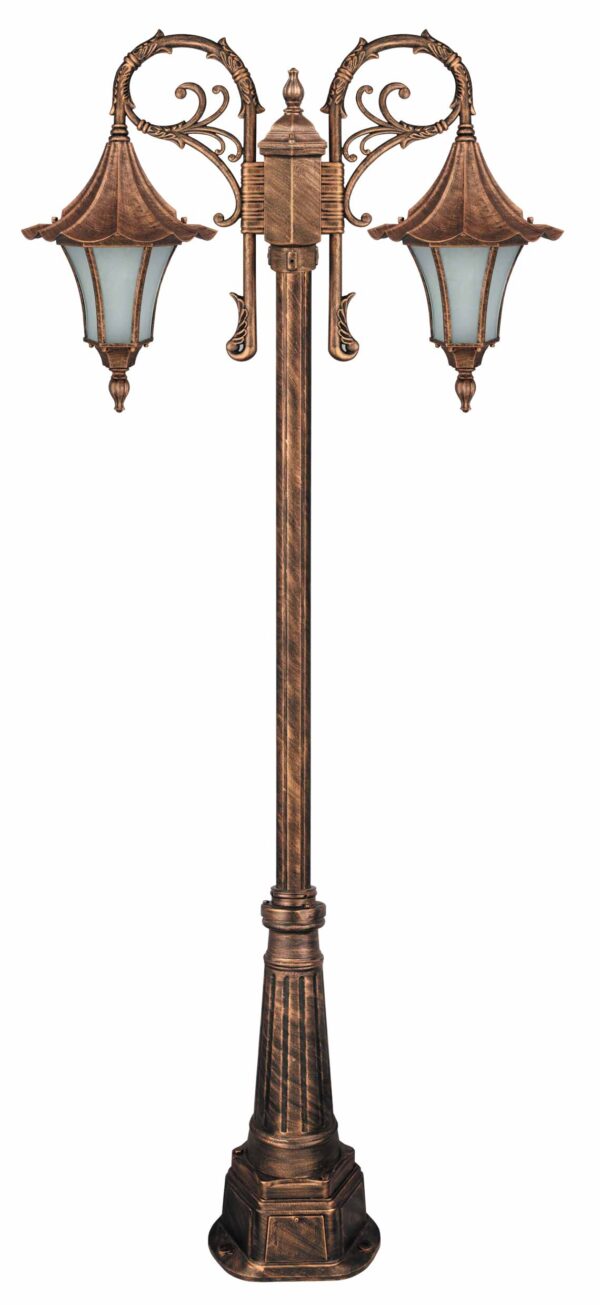 Chatri kamarbarik two - branch lamp - Code: 91202 & 5923 - Image 3